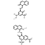 CAS#: 93606-20-3， [1-[(2-hydroxy-3,5-dinitrophenyl)azo]-2-naphthalenolato][3-hydroxy-4-[(2-hydroxy-1-naphthalenyl)azo]-7-nitro-1-naphthalenesulfonato]-Chromate sodium hydrogen