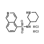CAS#: 936233-07-7， N-(3-Piperidinyl)-5-isoquinolinesulfonamide dihydrochloride