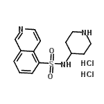 CAS#: 936250-34-9， N-(4-Piperidinyl)-5-isoquinolinesulfonamide dihydrochloride