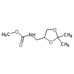 CAS#: 936332-36-4， Methyl [(2,2-dimethyl-1,3-dioxolan-4-yl)methyl]carbamate