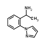 CAS#: 936940-55-5， 1-[2-(1H-Pyrazol-1-yl)phenyl]ethanamine