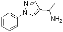CAS#: 936940-64-6， 1-(1-Phenyl-1H-pyrazol-4-yl)ethanamine