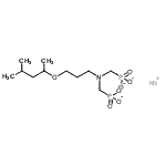 CAS#: 93762-21-1， P,P'-[[[3-(1,3-dimethylbutoxy)propyl]imino]bis(methylene)]bis-Phosphonate sodium salt (1:1)