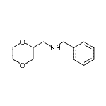CAS#: 937668-81-0， N-Benzyl-1-(1,4-dioxan-2-yl)methanamine