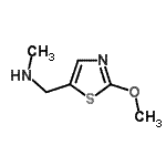 CAS#: 937688-48-7， 1-(2-Methoxy-1,3-thiazol-5-yl)-N-methylmethanamine