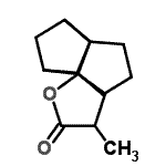 CAS#: 93777-39-0， 4-Methyldihydro-5H-spiro[furan-2,8'-tricyclo[5.2.1.0<sup>2,6</sup>]decan]-5-one