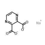 CAS#: 93778-20-2， 2,3-Pyrazinedicarboxylate, sodium salt (1:1)