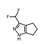 CAS#: 938022-30-1， 3-(Difluoromethyl)-1,4,5,6-tetrahydrocyclopenta[c]pyrazole