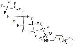 CAS#: 93803-06-6， Diethyl[3-[[(Heptadecafluorooctyl)Sulphonyl]Amino]Propyl]Methylammonium Iodide