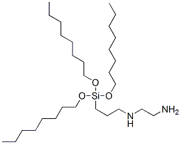 CAS#: 93804-22-9， N-[3-[Tris(Octyloxy)Silyl]Propyl]Ethylenediamine