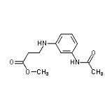 CAS#: 93805-15-3， Methyl N-(3-acetamidophenyl)-beta-alaninate