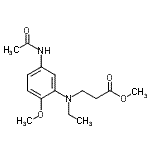 CAS#: 93805-19-7， Methyl N-(5-acetamido-2-methoxyphenyl)-N-ethyl-beta-alaninate