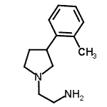 CAS#: 938458-85-6， 2-[3-(2-Methylphenyl)-1-pyrrolidinyl]ethanamine