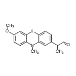 CAS#: 93856-99-6， 2-(7-Methoxy-10-methyl-10H-phenothiazin-2-yl)propanal