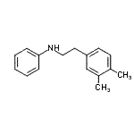 CAS#: 93858-52-7， N-[2-(3,4-Dimethylphenyl)ethyl]aniline