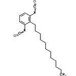 CAS#: 93859-03-1， 2-Dodecyl-1,3-diisocyanatobenzene