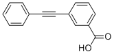 structure of CAS# 93866-50-3, 3-Phenylethynyl-Benzoic Acid;Nsc171754