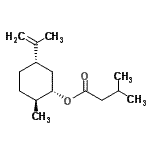 CAS#: 93892-05-8， (1S,2S,5S)-5-Isopropenyl-2-methylcyclohexyl 3-methylbutanoate