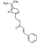 CAS#: 93904-38-2， (6,6-Dimethylbicyclo[3.1.1]hept-2-en-2-yl)methyl (2E)-3-phenylacrylate