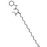 CAS#: 93904-73-5， 2-[2-(Cyclohexylamino)-2-oxoethyl]-2-icosenoic acid