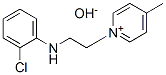 CAS#: 93923-58-1， 1-[2-[(2-Chlorophenyl)Amino]Ethyl]-4-Methylpyridinium Hydroxide