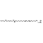 CAS#: 93942-11-1， N-[2-({2-[(2-Aminoethyl)amino]ethyl}amino)ethyl]-9,12-octadecadienamide acetate (1:1)