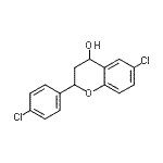 CAS#: 93962-65-3， 6-Chloro-2-(4-chlorophenyl)-4-chromanol
