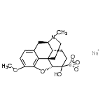 CAS#: 93963-26-9， Sodium (5alpha)-6-hydroxy-3-methoxy-17-methyl-4,5-epoxymorphinan-6-sulfonate