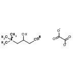 CAS#: 93963-50-9， 3-cyano-2-hydroxy-N,N,N-trimethyl-1-Propanaminium ethanedioate (1:1)
