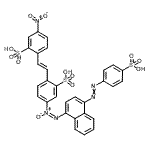 CAS#: 93964-16-0， 5-Nitro-2-[(E)-2-{2-sulfo-4-[(E)-{4-[(4-sulfophenyl)diazenyl]-1-naphthyl}-NNO-azoxy]phenyl}vinyl]benzenesulfonic acid