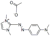 CAS#: 93981-01-2， 2-[[4-(Dimethylamino)Phenyl]Azo]-1,3-Dimethyl-1H-Imidazolium Acetate