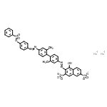 CAS#: 93982-79-7， Disodium 3-{[2,2'-dimethyl-4'-({4-[(phenylsulfonyl)oxy]phenyl}diazenyl)-4-biphenylyl]diazenyl}-4-hydroxy-2,7-naphthalenedisulfonate