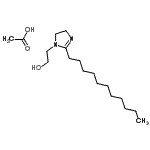 CAS#: 94023-42-4， 2-(2-Undecyl-4,5-dihydro-1H-imidazol-1-yl)ethanol acetate (1:1)