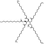 CAS#: 94031-16-0， 1,2,3,4,5-Penta-O-dodecanoyl-D-glucitol