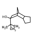 CAS#: 94070-96-9， 8-(2-Methyl-2-propanyl)tricyclo[5.2.1.0<sup>2,6</sup>]decan-8-ol