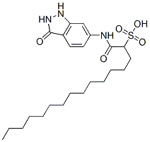 CAS#: 94087-61-3， 1-[(2,3-Dihydro-3-Oxo-1H-Indazol-6-Yl)Amino]-1-Oxohexadecane-2-Sulphonic Acid