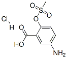 CAS#: 94088-81-0， 5-Amino-2-[(Methylsulphonyl)Oxy]Benzoic Acid Hydrochloride