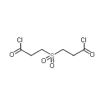 CAS#: 94088-94-5， 3,3'-Sulfonyldipropanoyl chloride