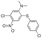 CAS 登录号：94094-39-0， 5-氯-2-((4-氯苯基)硫代)-N,N-二甲基-4-硝基苯胺