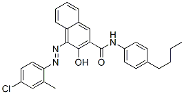 CAS#: 94094-69-6， N-(4-Butylphenyl)-4-[(4-Chloro-2-Methylphenyl)Azo]-3-Hydroxynaphthalene-2-Carboxamide