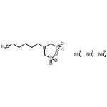 CAS#: 94107-80-9， P,P'-[(hexylimino)bis(methylene)]bis-Phosphonate ammonium salt (1:3)