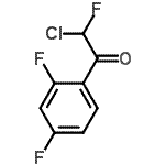 CAS#: 94119-78-5， 2-Chloro-1-(2,4-difluorophenyl)-2-fluoroethanone