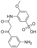 CAS#: 94133-74-1， 3-[[3-(3-Aminophenyl)-1,3-Dioxopropyl]Amino]-4-Methoxybenzenesulphonic Acid
