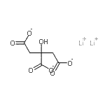 CAS#: 94138-94-0， 2-hydroxy-1,2,3-Propanetricarboxylate lithium salt (1:2)