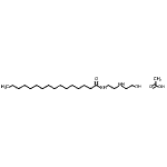CAS#: 94139-10-3， N-{2-[(2-Hydroxyethyl)amino]ethyl}hexadecanamide acetate (1:1)