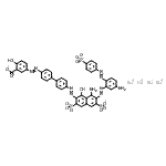CAS#: 94158-41-5， Tetrasodium 5-[(4'-{[8-amino-7-({5-amino-2-[(4-sulfonatophenyl)diazenyl]phenyl}diazenyl)-1-hydroxy-3,6-disulfonato-2-naphthyl]diazenyl}-4-biphenylyl)diazenyl]-2-hydroxybenzoate