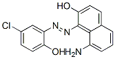 CAS 登录号：94159-94-1， 8-氨基-1-[(5-氯-2-羟基苯基)偶氮]-2-萘酚