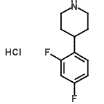 CAS#: 941711-38-2， 4-(2,4-Difluorophenyl)piperidine hydrochloride (1:1)