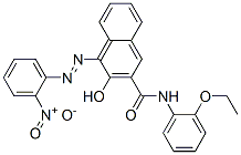 CAS 登录号：94199-57-2， N-(2-乙氧基苯基)-3-羟基-4-[(2-硝基苯基)偶氮]萘-2-甲酰胺