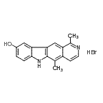 CAS#: 94200-78-9， 1,5-dimethyl-6H-pyrido[3,4-h]carbazol-9-ol hydrobromide